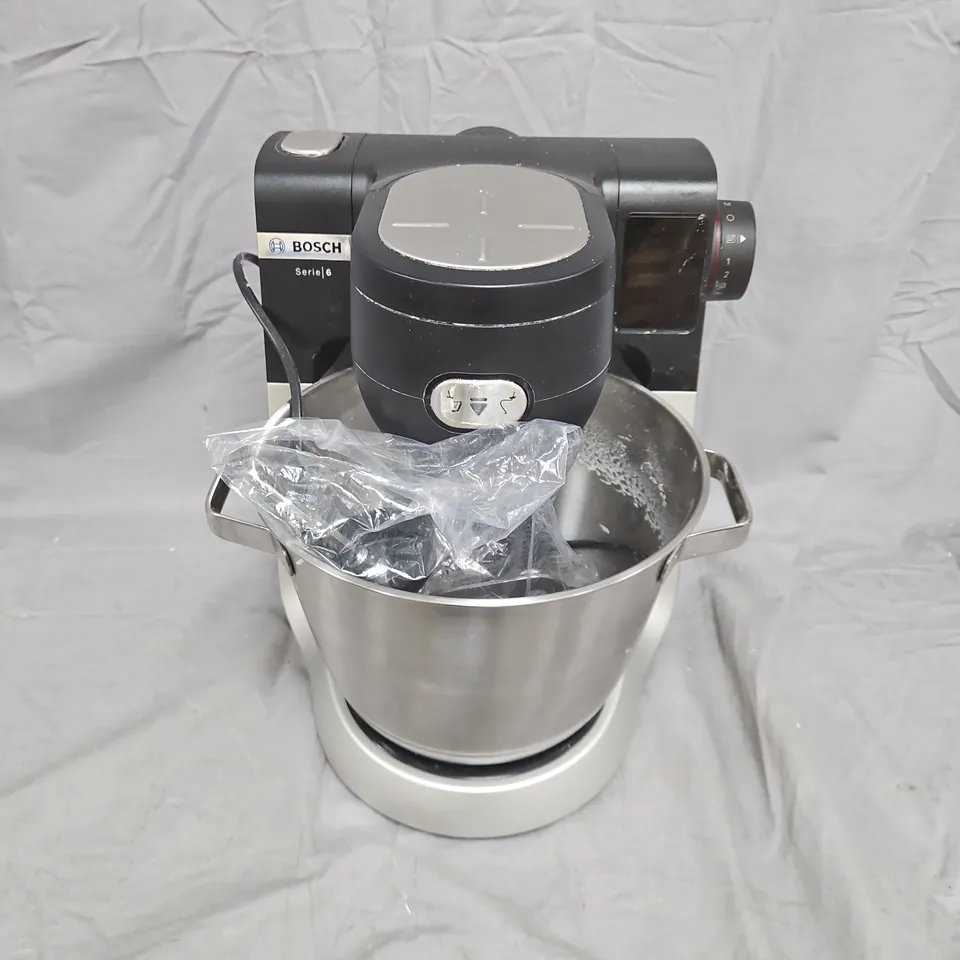 BOSCH SERIE 6 STAND MIXER WITH STAINLESS STEEL BOWL – BLACK