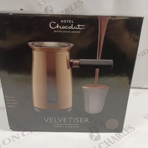 BOXED HOTEL CHOCOLAT VELVETISER DRINKING CHOCOLATE SYSTEM