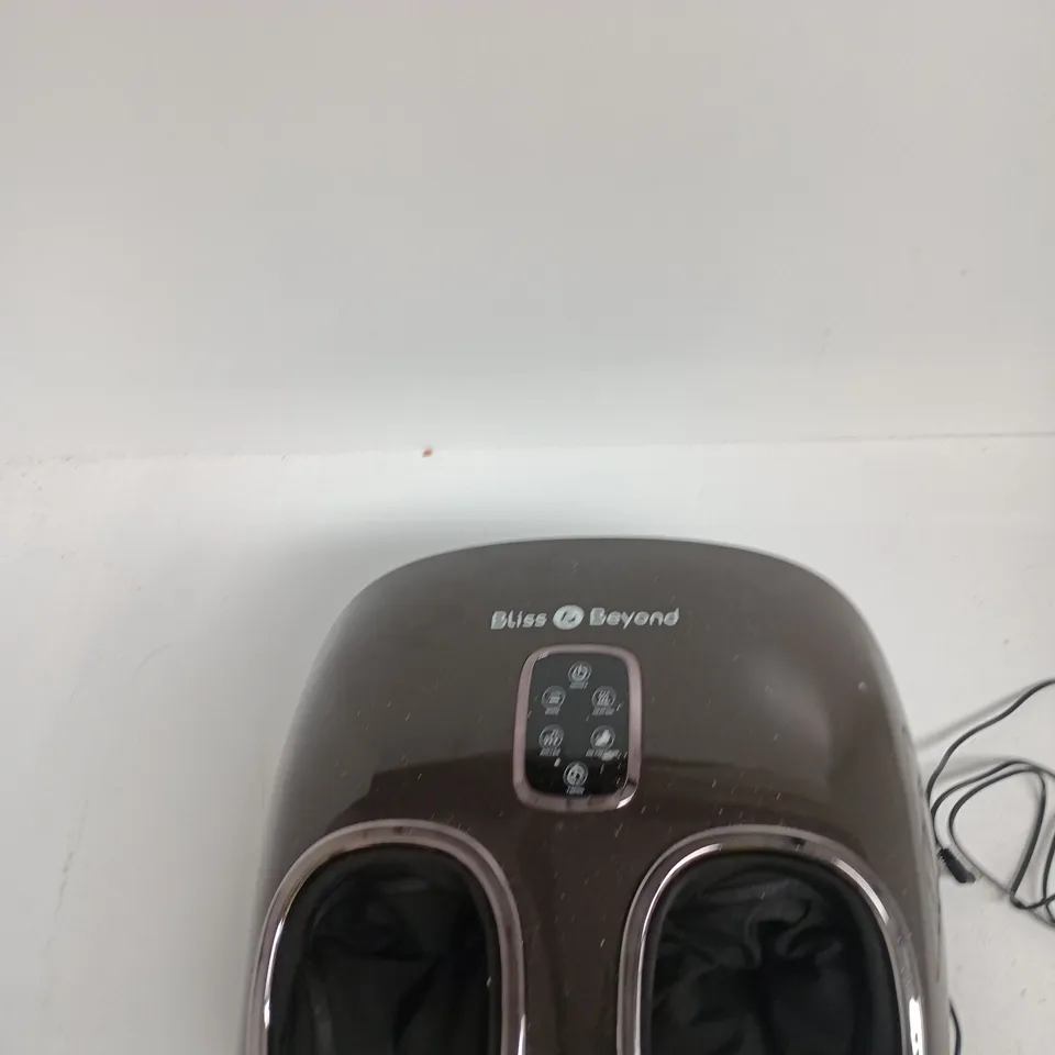 BLISS BEYOND FOOT MASSAGER – DUAL FOOT MASSAGE CONSOLE
