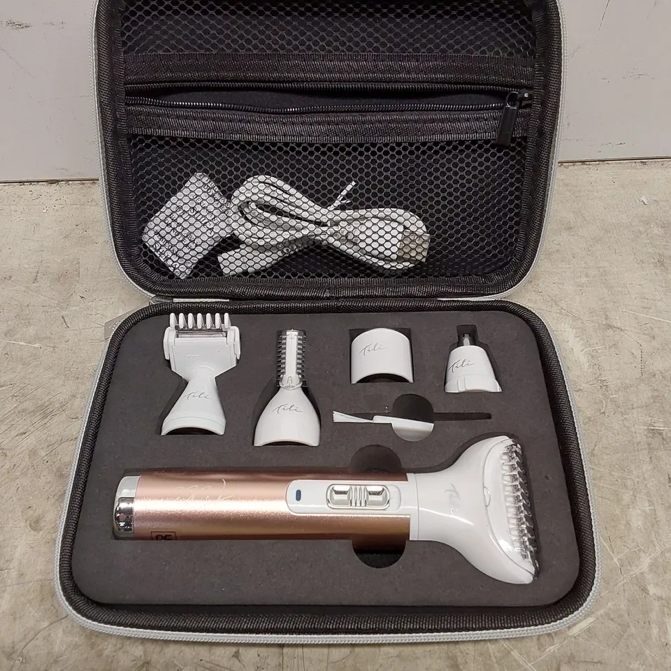 BOXED TILI 5-IN-1 MULTI-FUNCTIONAL HAIR REMOVAL KIT PINK 