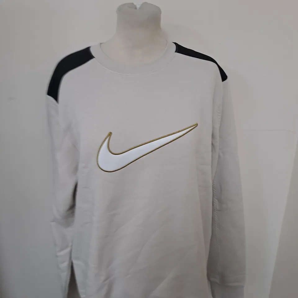 NIKE LOGO GRAPHIC SWEATSHIRT SIZE M