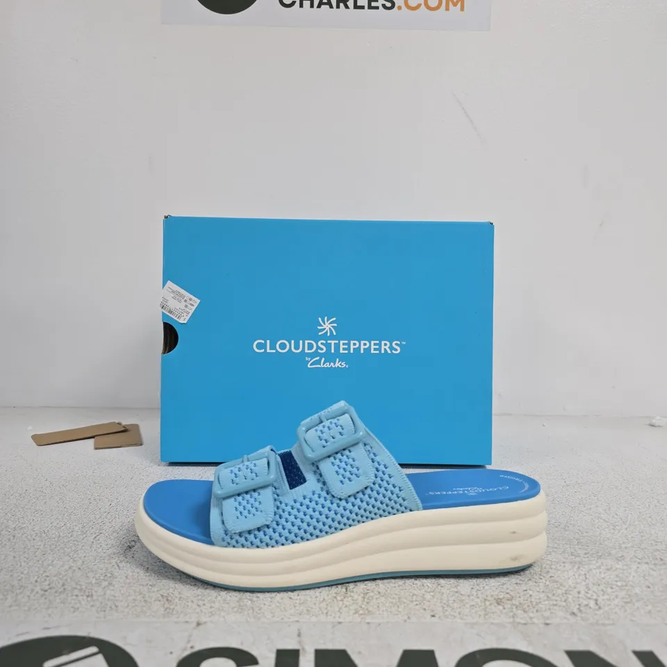CLOUDSTEPPERS BY CLARKS DRIFT FAYE SANDALS – BRIGHT BLUE, UK 6
