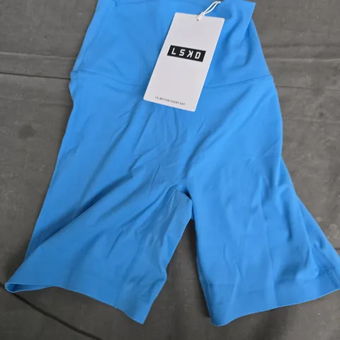 LSKD ELIXIR MID SHORT TIGHT – AZURE BLUE, XS (WOMEN)
