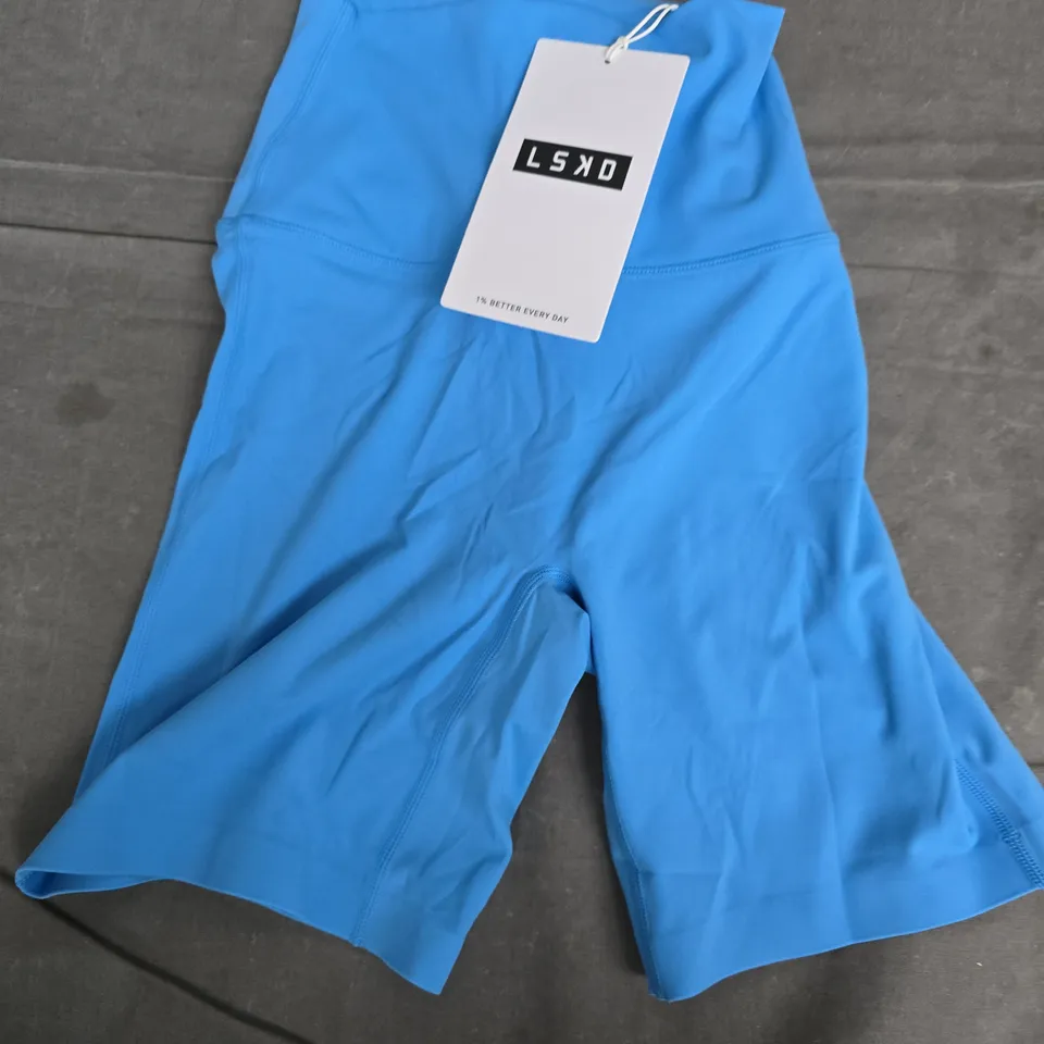 LSKD ELIXIR MID SHORT TIGHT – AZURE BLUE, XS (WOMEN)