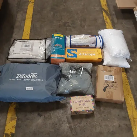 PALLET TO CONTAIN A LARGE ASSORTMENT OF PILLOWS, CUSHIONS AND RELATED PRODUCTS 