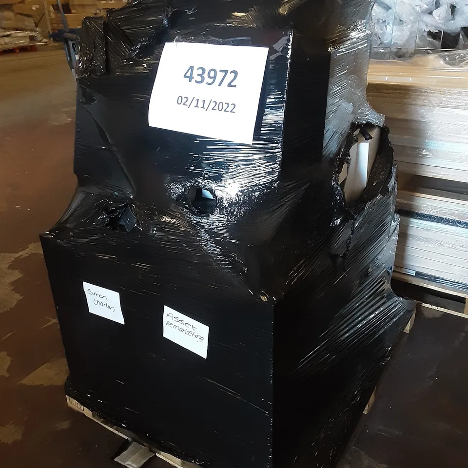 PALLET OF ASSORTED PRODUCTS INCLUDING, TABLET KEYBOARD, HITACHI, CISCO 16-PORT DESKTOP SWITCH, LAPTOP CARRY BAG, EPSON 
