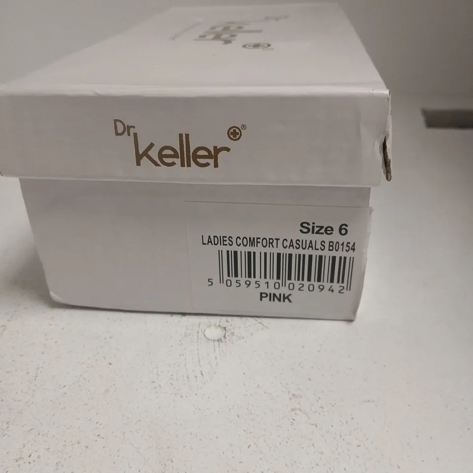 DR KELLER LADIES COMFORT CASUALS – PINK, UK 6