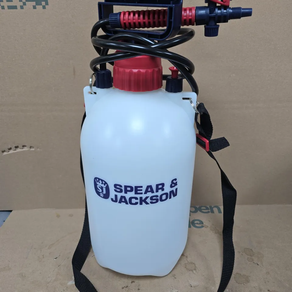 SPEAR & JACKSON GARDEN SPRAYER WITH SHOULDER STRAP
