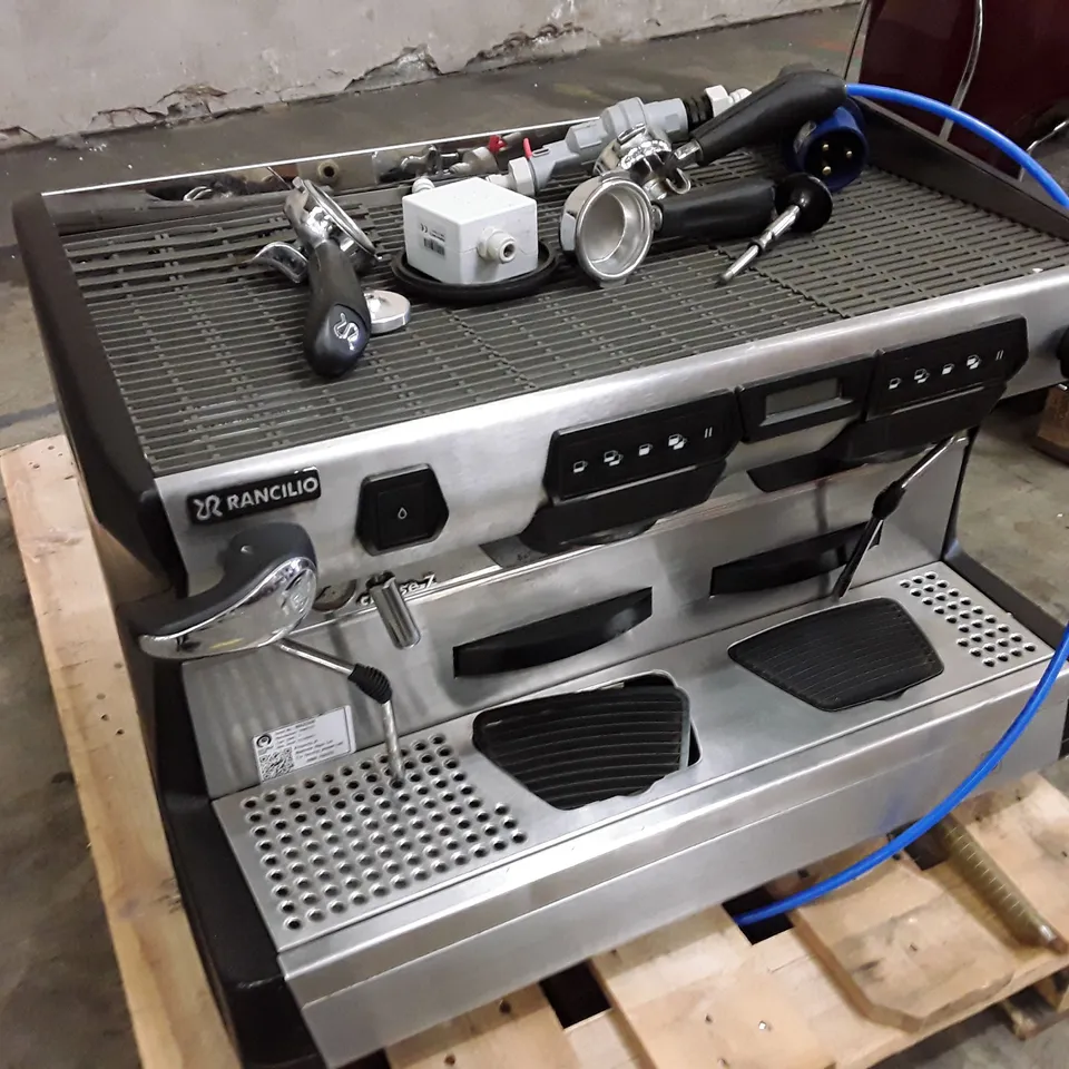 RANCILIO RAN7-2 COMMERCIAL 2 GROUP BARRISTA COFFEE MACHINE 
