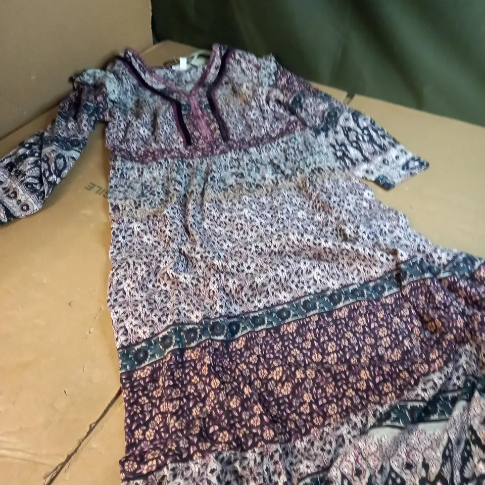 MONSOON LONG SLEEVED DRESS - SIZE S