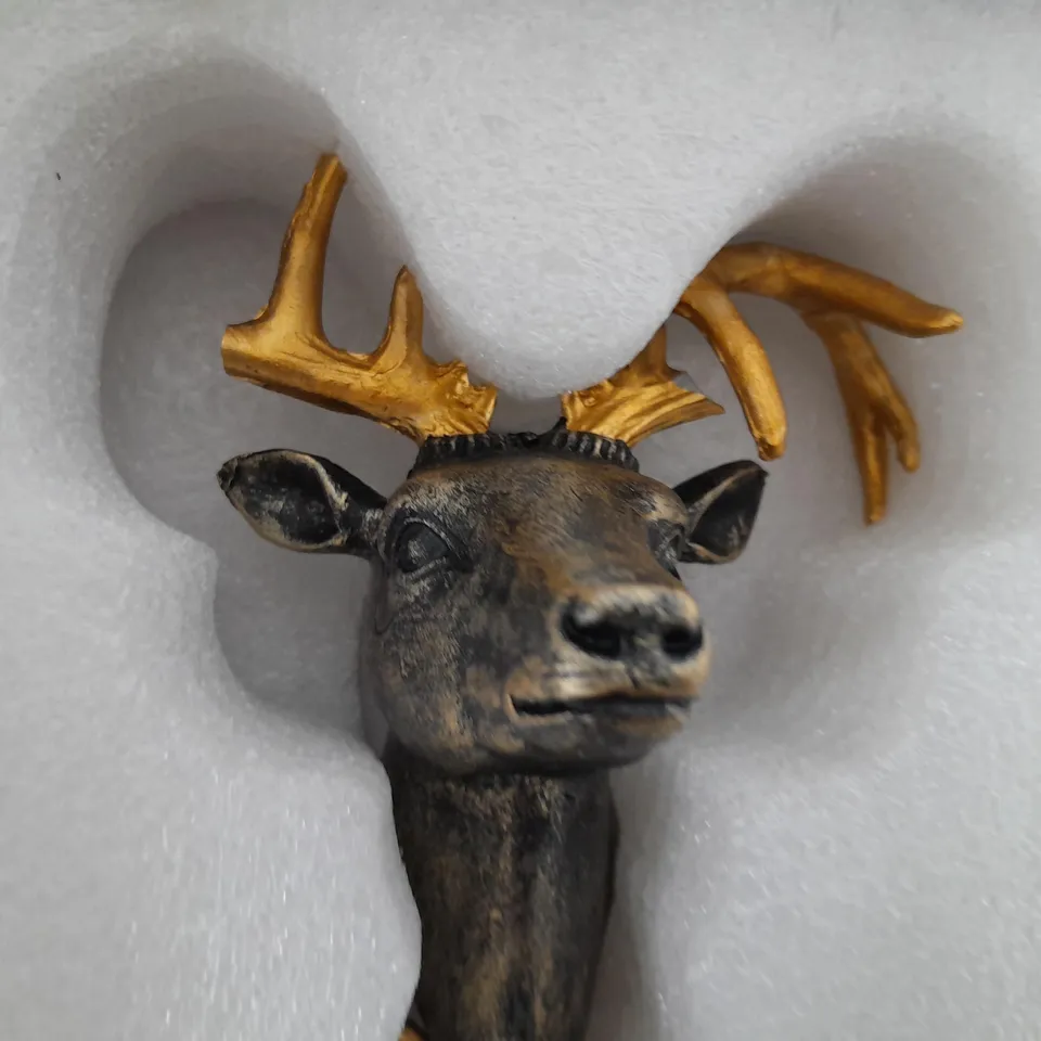 BOXED ALISON AT HOME DEER COAT HANGERS