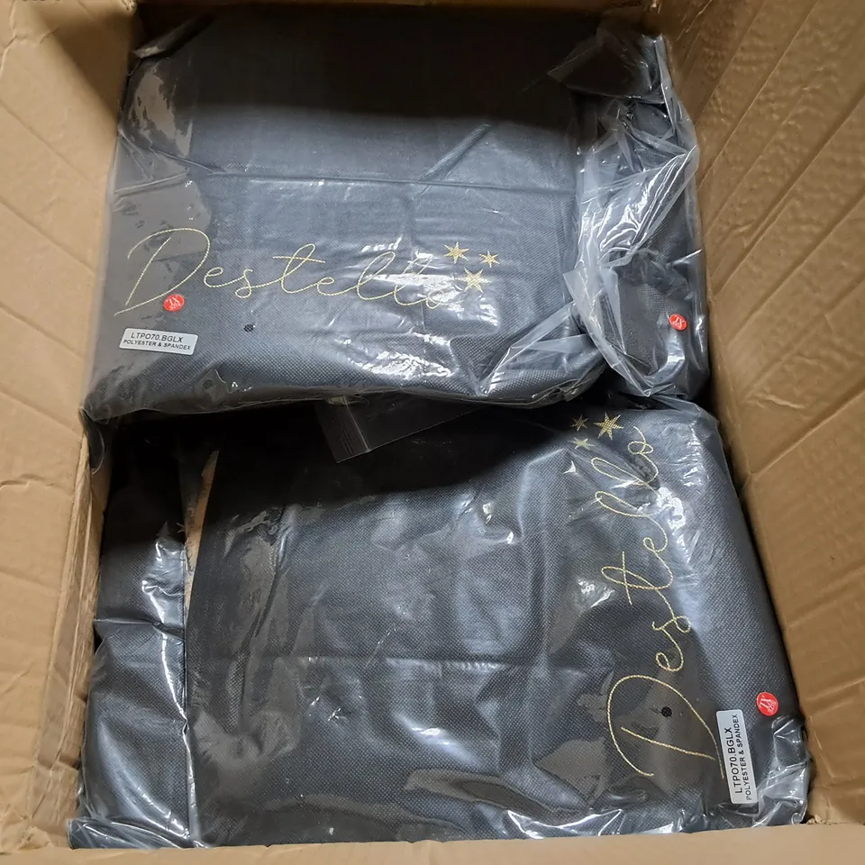 LOT OF APPROXIMATELY 20 BRAND NEW DESTELLO OPEN FRONT LONGLINE JACKETS IN CREAM - XL