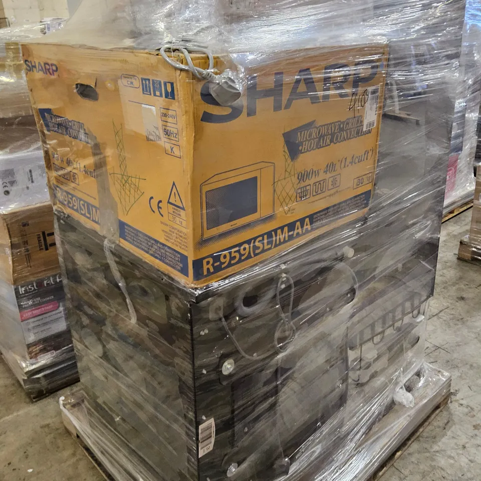 PALLET OF APPROXIMATELY 5 UNPROCESSED RAW RETURN HOUSEHOLD AND ELECTRICAL GOODS TO INCLUDE;