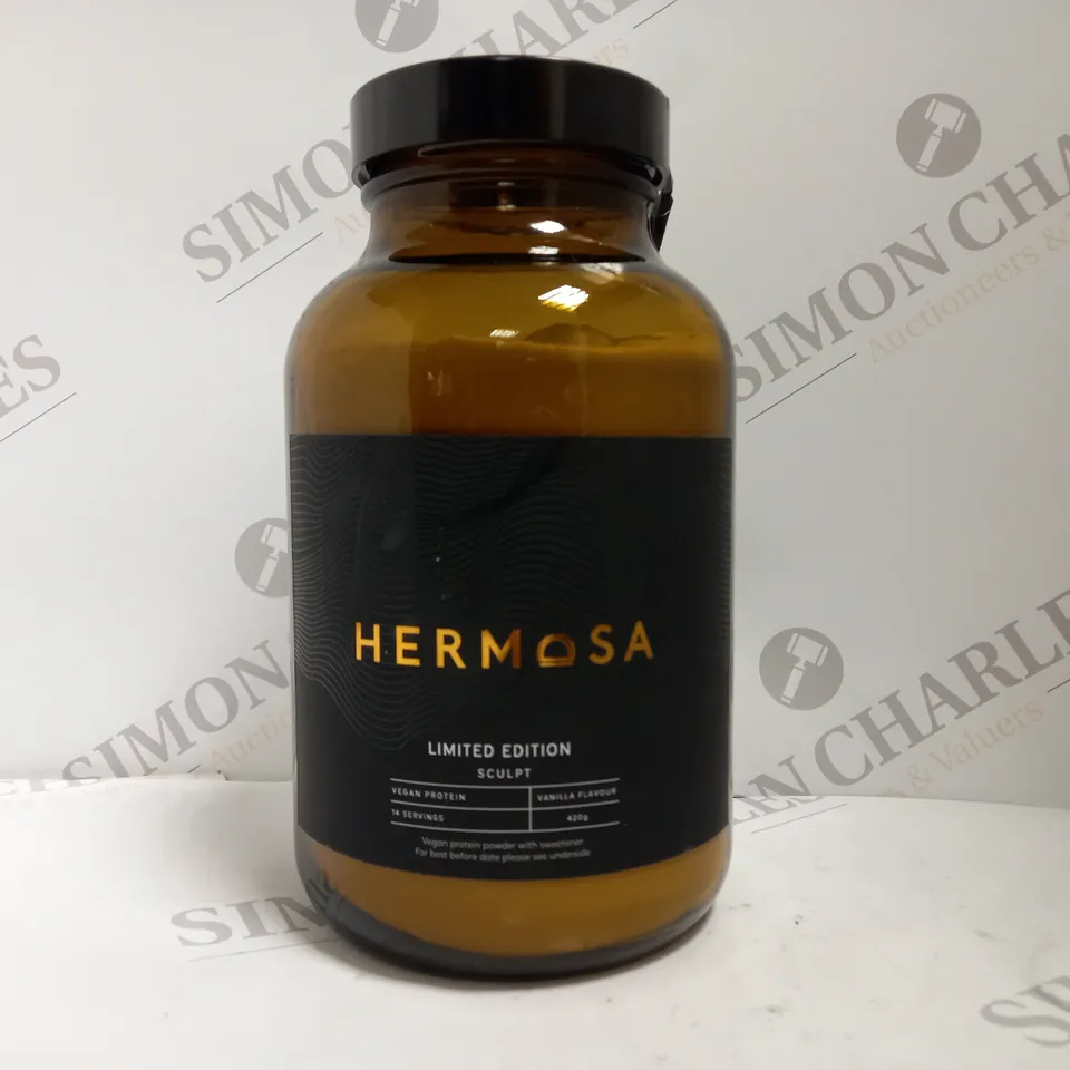 HERMOSA SCULPT VANILLA VEGAN PROTEIN LIMITED EDITION 420G 