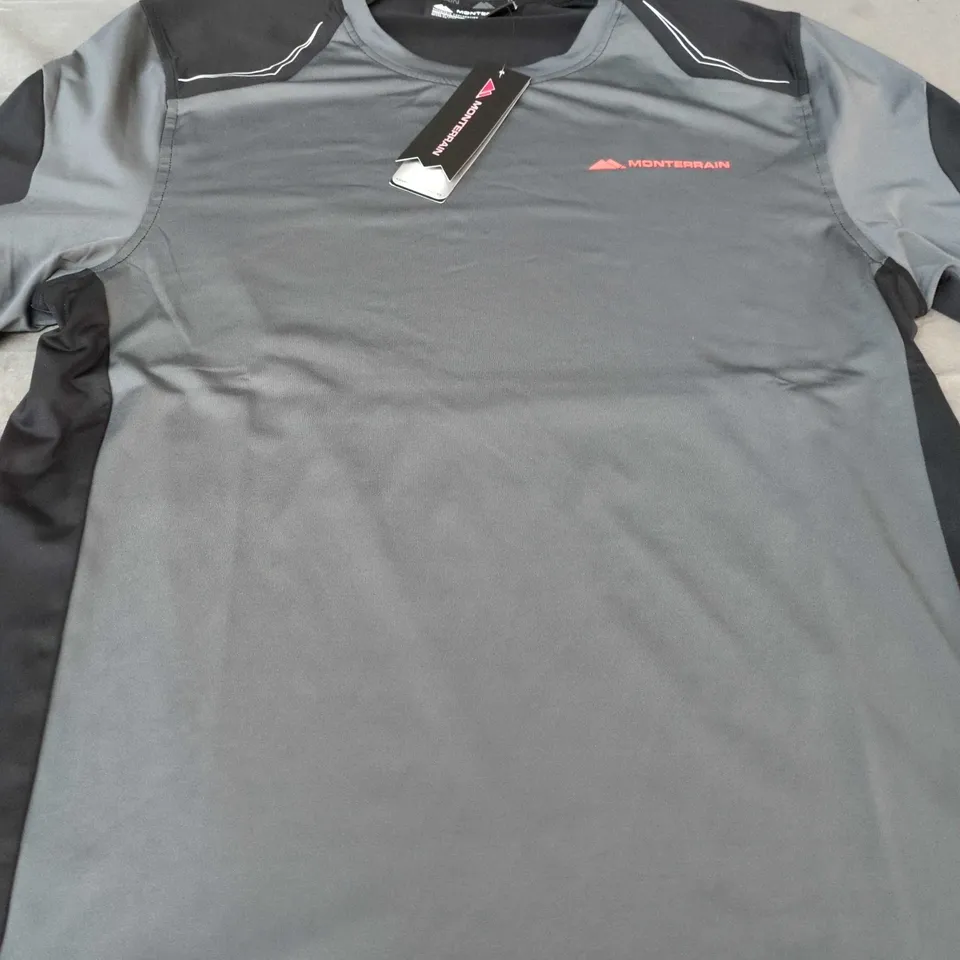 MONTERRAIN ORBIT TEE – MEN’S MEDIUM, GREY
