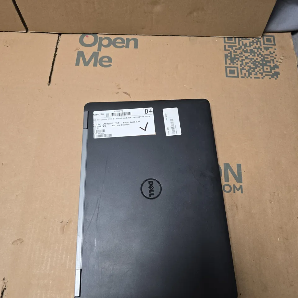 DELL LATITUDE E7270 LAPTOP – I5-6200U, 4GB RAM, 128GB SSD, 12.5" DISPLAY – SIM 70%+