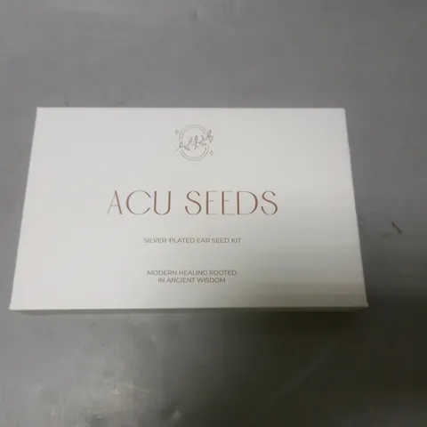 ACU SEEDS SILVER PLATED EAR SEED KIT