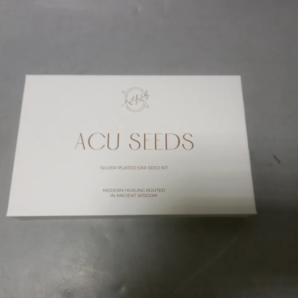 ACU SEEDS SILVER PLATED EAR SEED KIT