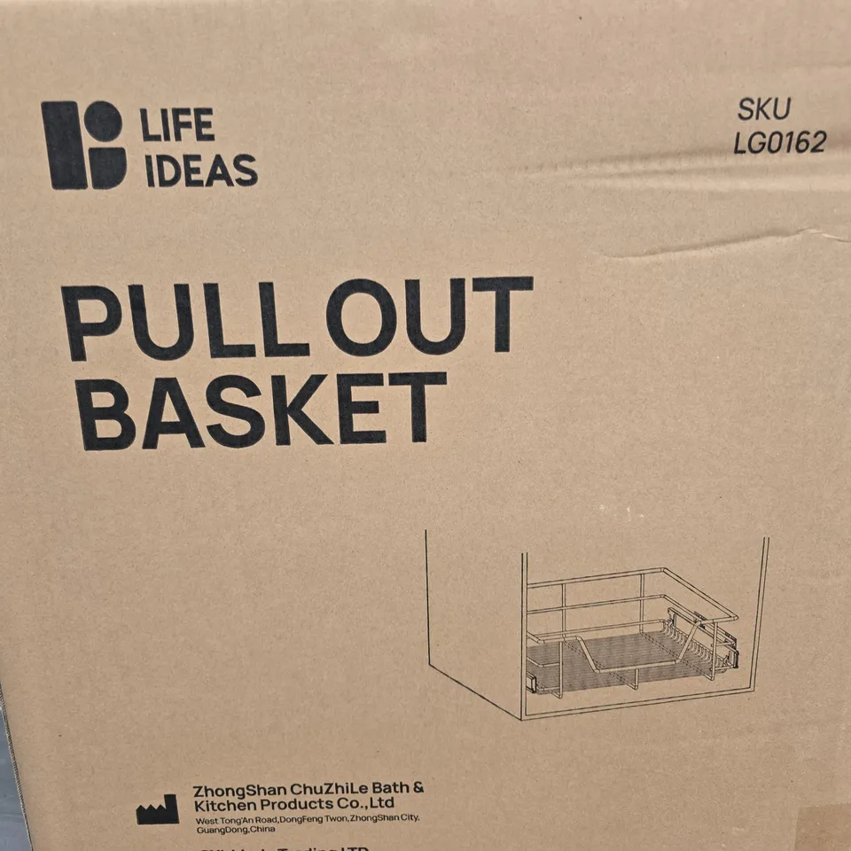 BOXED LIFE IDEAS PULL OUT BASKET