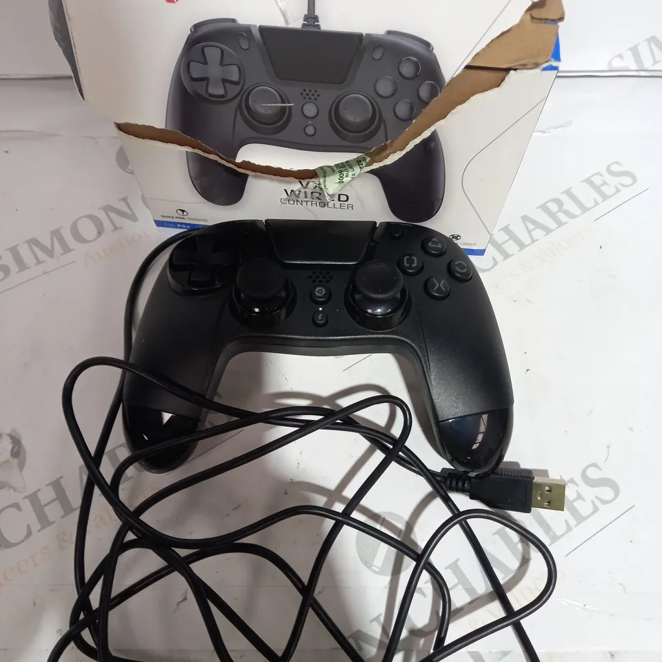 BOXED RED PLAYSTATION VX4 WIRED CONTROLLER