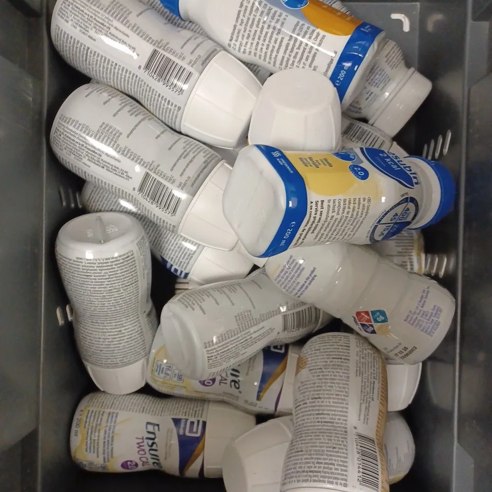 APPROXIMATELY 20 ASSORTED FOOD SUPPLEMENT DRINKS TO INCLUDE NUALTRA, ABBOTT, FRESUBIN ETC