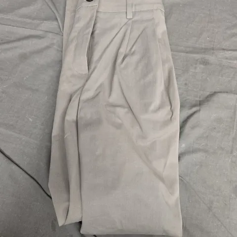 BETHANY BARREL LEG TROUSERS – WOMEN’S BEIGE, UK 10 (EU 38 / US 6)