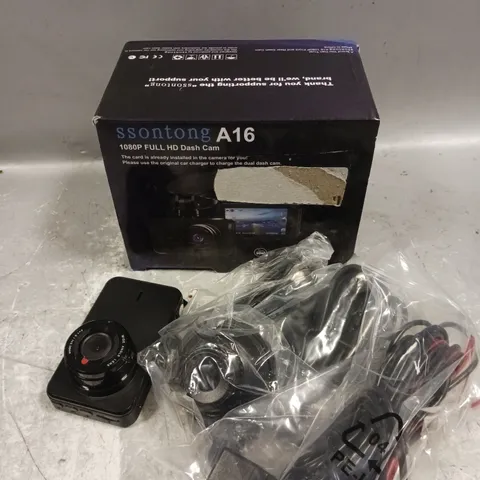 BOXED SSONTONG A16 FULL HD DASH CAM 