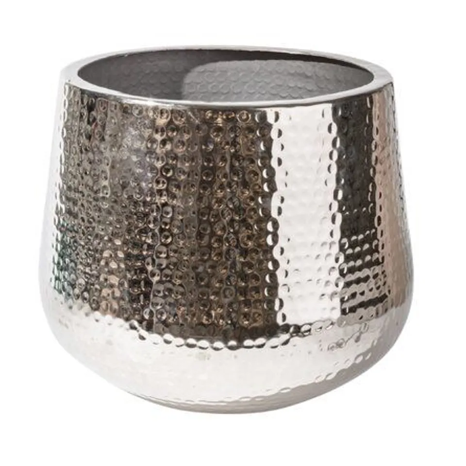 BOXED TARAVAL METAL CACHEPOT