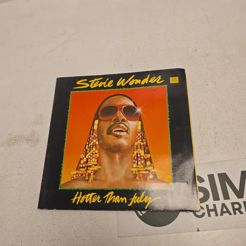 STEVIE WONDER - HOTTER THAN JULY (VINYL LP)