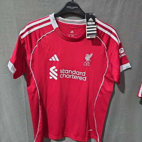 LIVERPOOL FC M. SALAH 11 HOME SHIRT + SHORTS – ADIDAS OFFICIAL LICENSED PRODUCT, SIZE UK 28