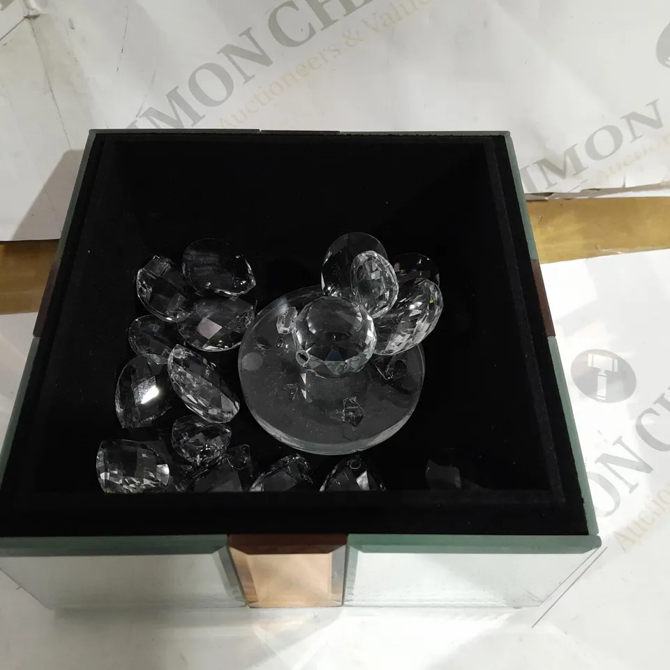 JULIEN MACDONALD JEWELLERY BOX MIRRORED