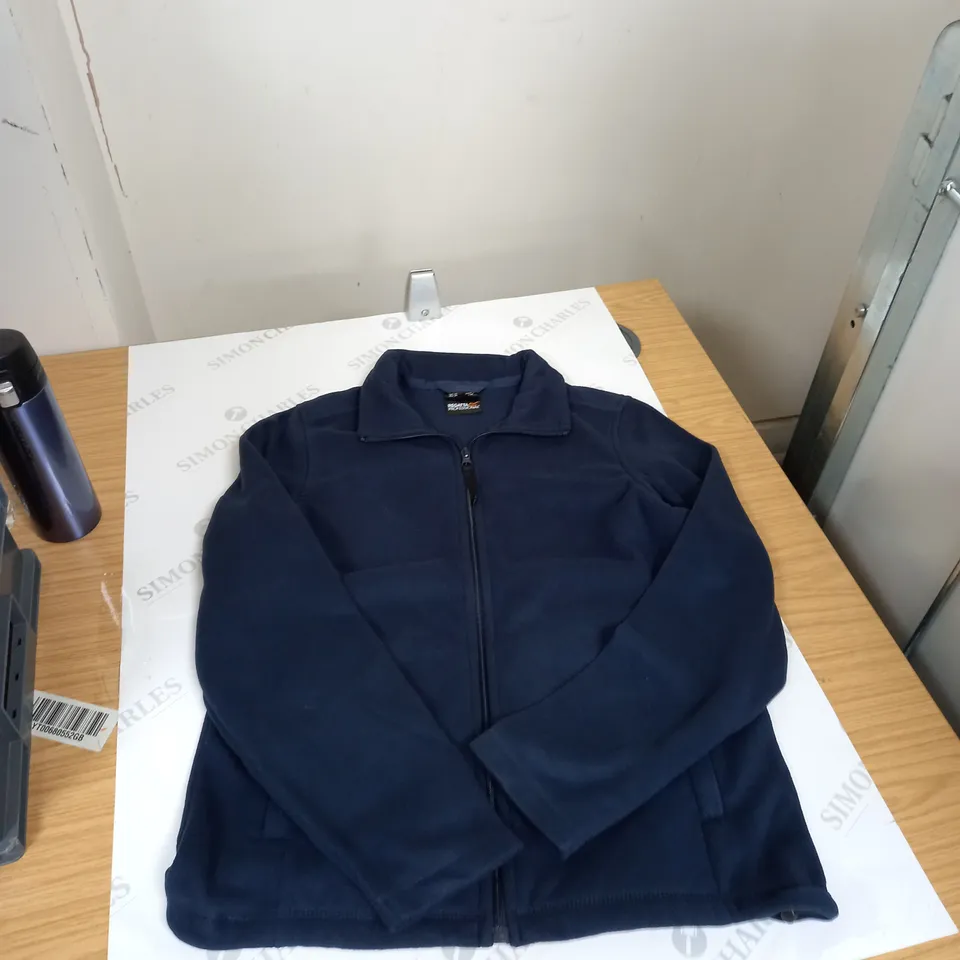 MENS REGATTA FLEECE NAVY SIZE SMALL 