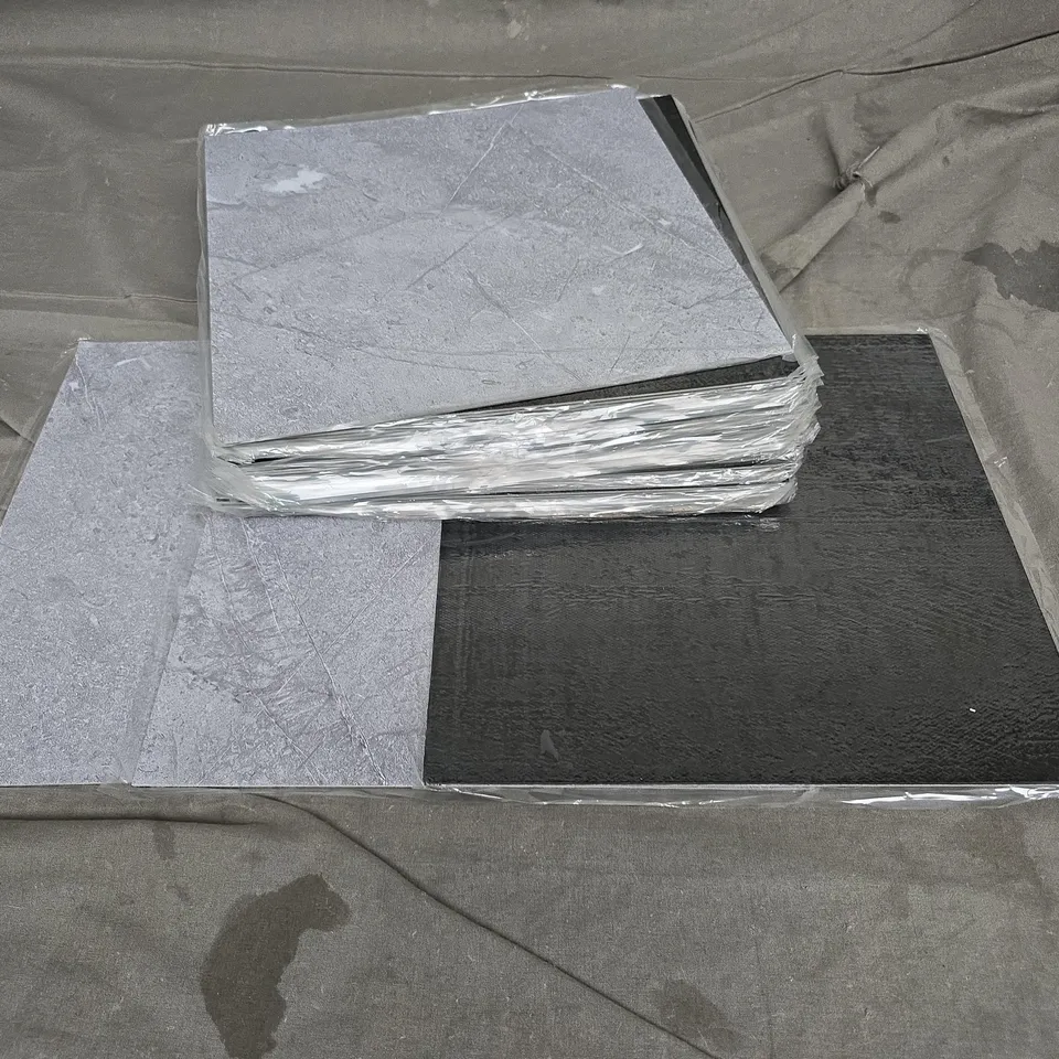 LOT OF SELF ADHESIVE 30X30CM FLOOR TILES