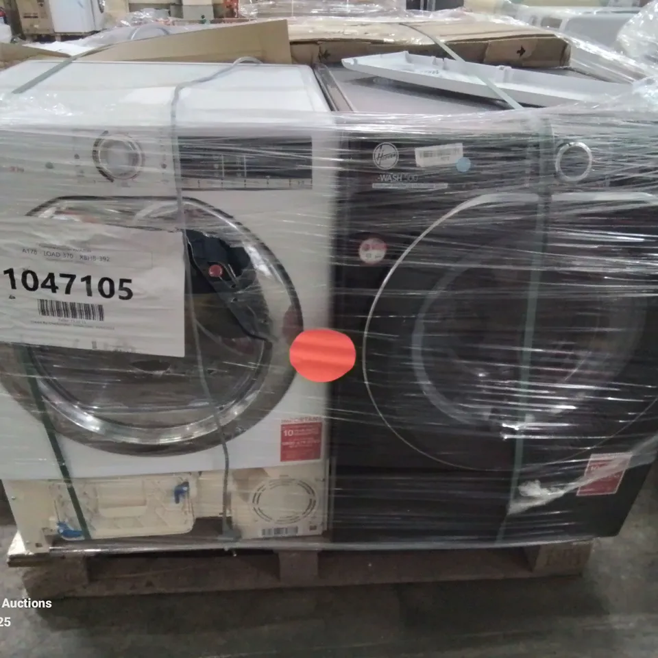 PALLET OF APPROXIMATELY 4 UNPROCESSED RAW RETURN WHITE GOODS TO INCLUDE;