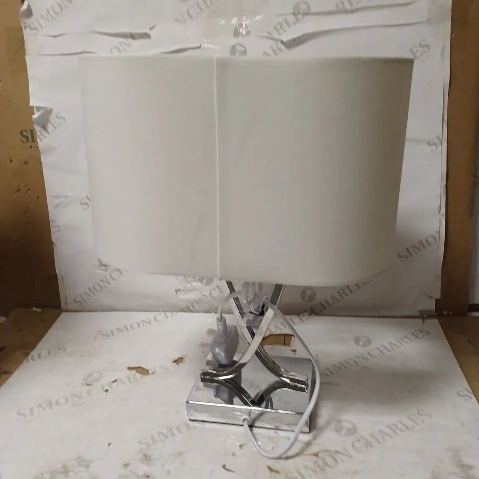 JOHN LEWIS TOM TABLE TOUCH LAMP, CHROME