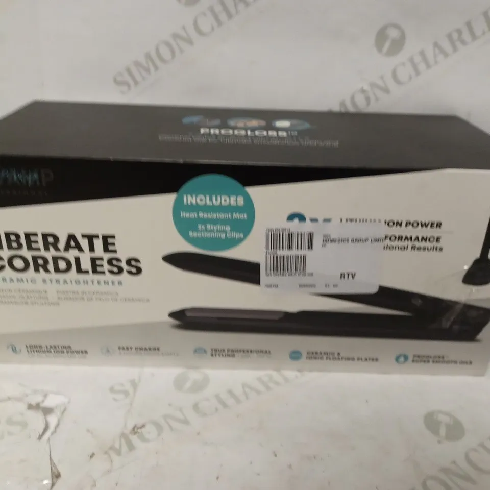 BOXED REVAMP LIBERATE CORDLESS CERAMIC STRAIGHTNER (ST-2600-EU2)