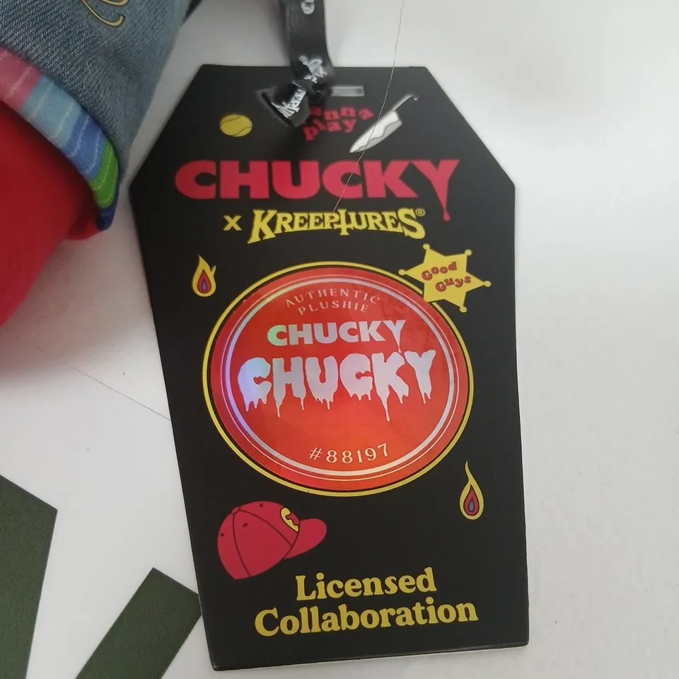 BRAND NEW KILLSTAR CHUCKY X KREEPTURES PLUSH TOY – LICENSED COLLABORATION