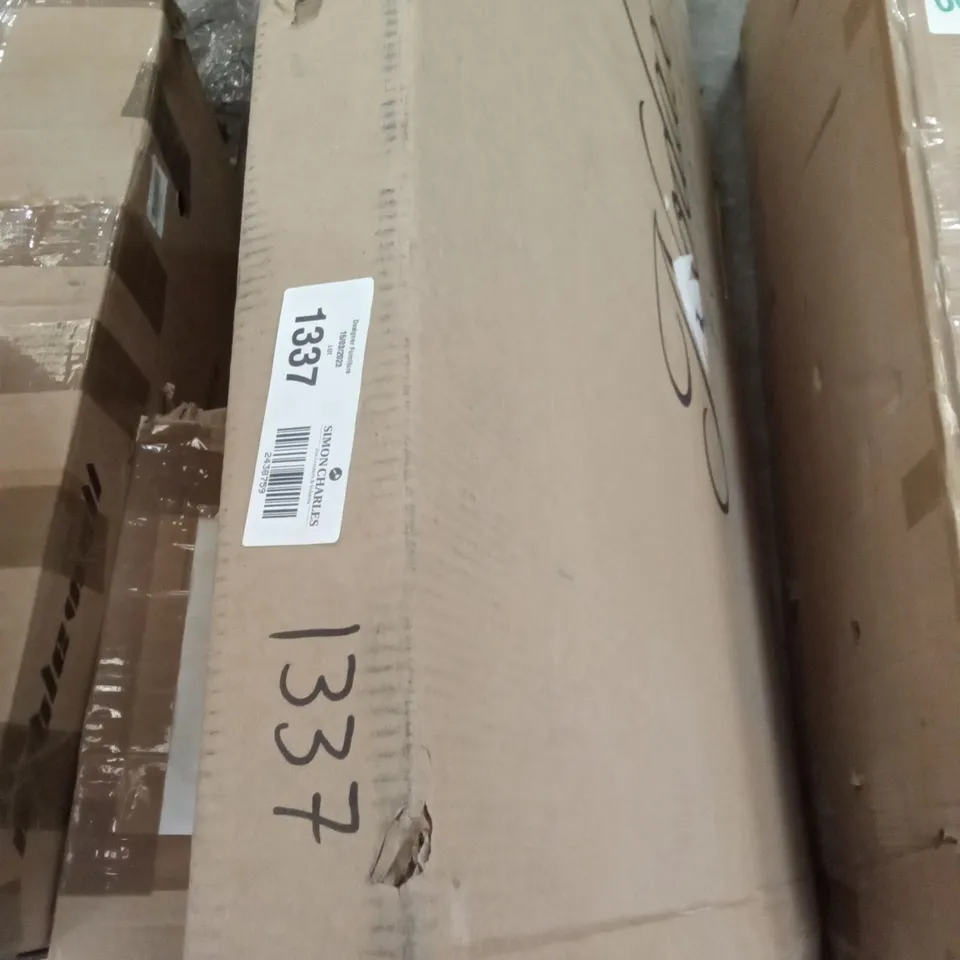 BOXED NODAX FURNITURE OAK BED FRAME (SIZE UNSPECIFIED)