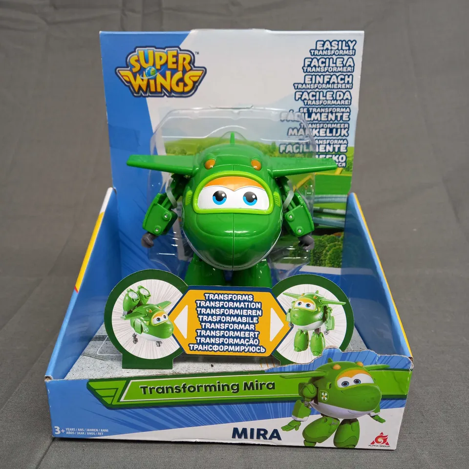 SUPER WINGS TRANSFORMING MIRA FIGURE