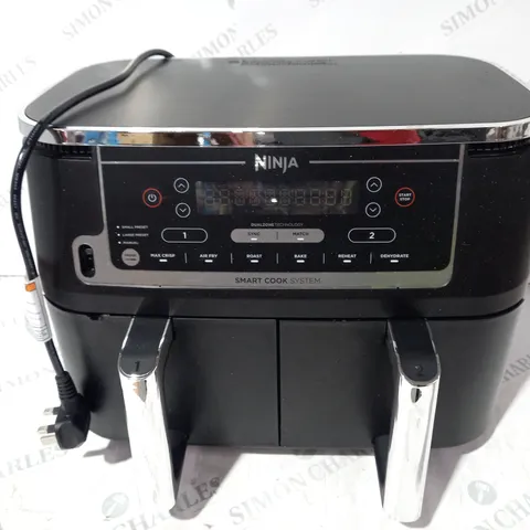 BOXED NINJA FOODI MAX 9.5L DUAL ZONE AIRFRYER AF451UK