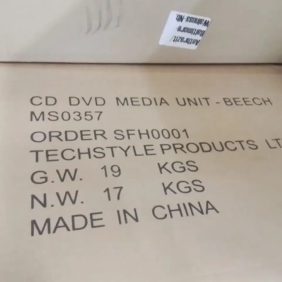 PALLET CONTAINING LARGE QUANTITY OF TV AND STORAGE UNITS