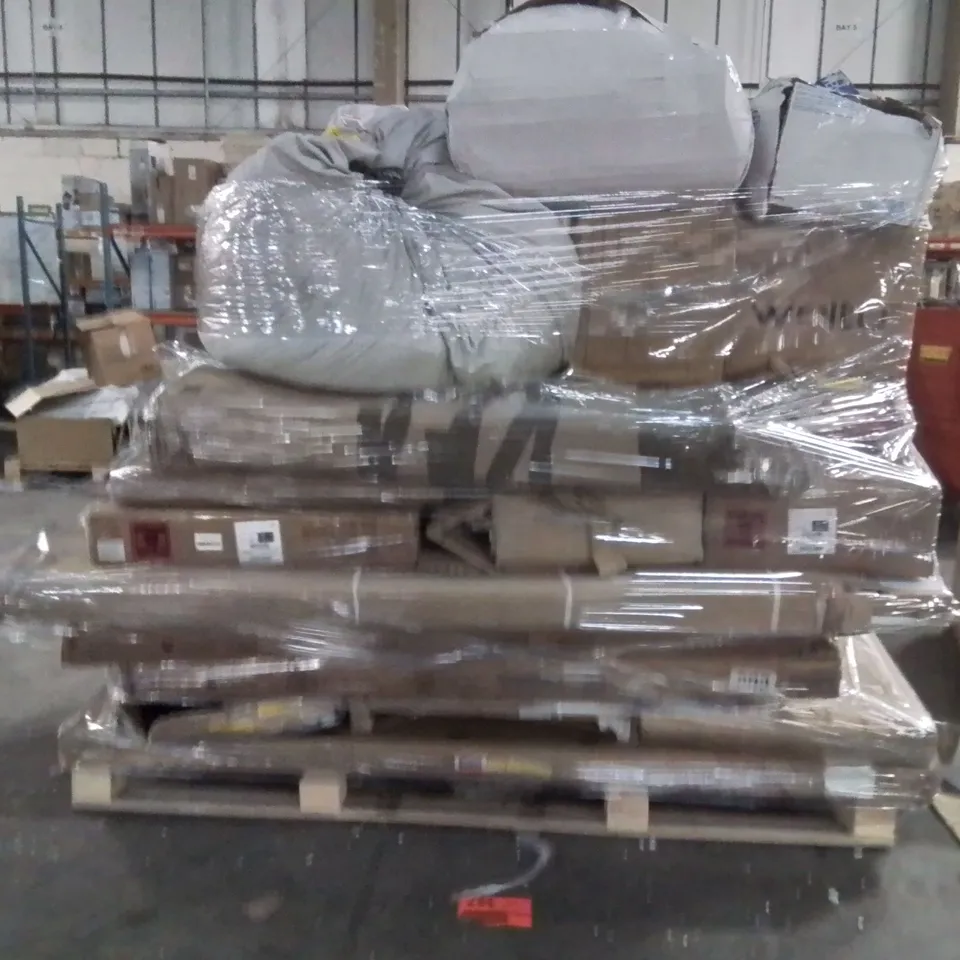 PALLET OF INCOMPLETE FURNITURE SETS