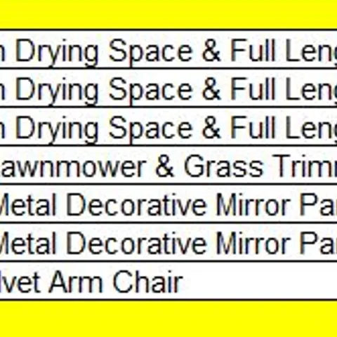 PALLET OF APPROXIMATELY SEVEN ASSORTED PRODUCTS TO INCLUDE;