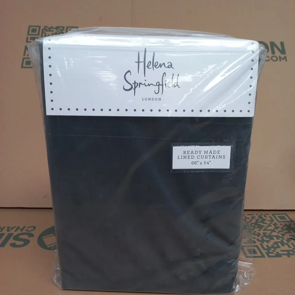 HELENA SPRINGFIELD LONDON READY MADE LINED CURTAINS – 66" X 54"
