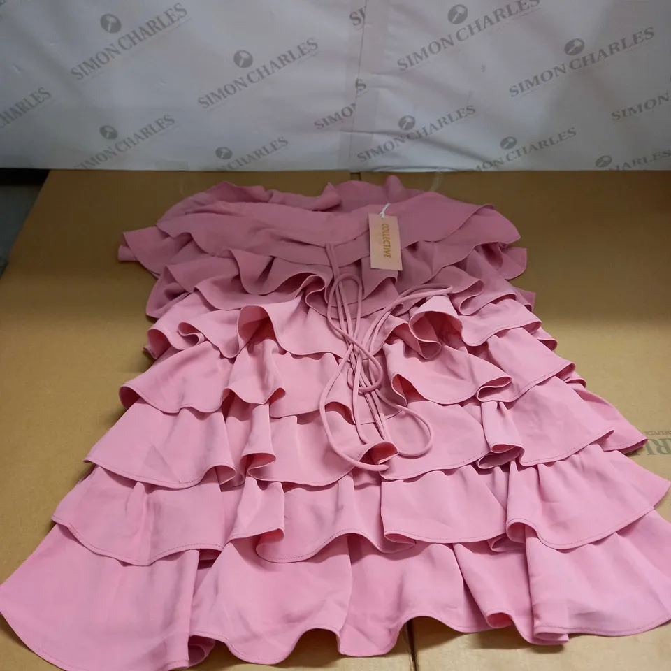 COLLECTIVE RUFFLE DRESS SIZE 8