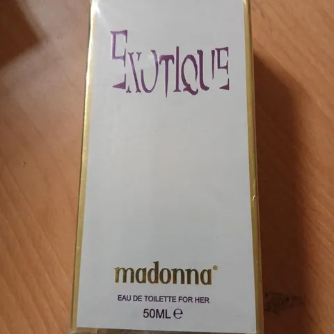 BOXED AND SEALED EXOTIQUE MADONNA EAU DE TOILETTE 50ML