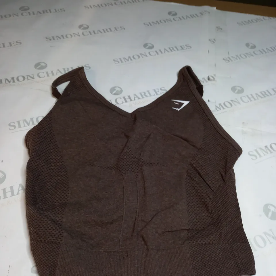 MEDIUM GYMSHARK SEAMLESS TANK TOP 