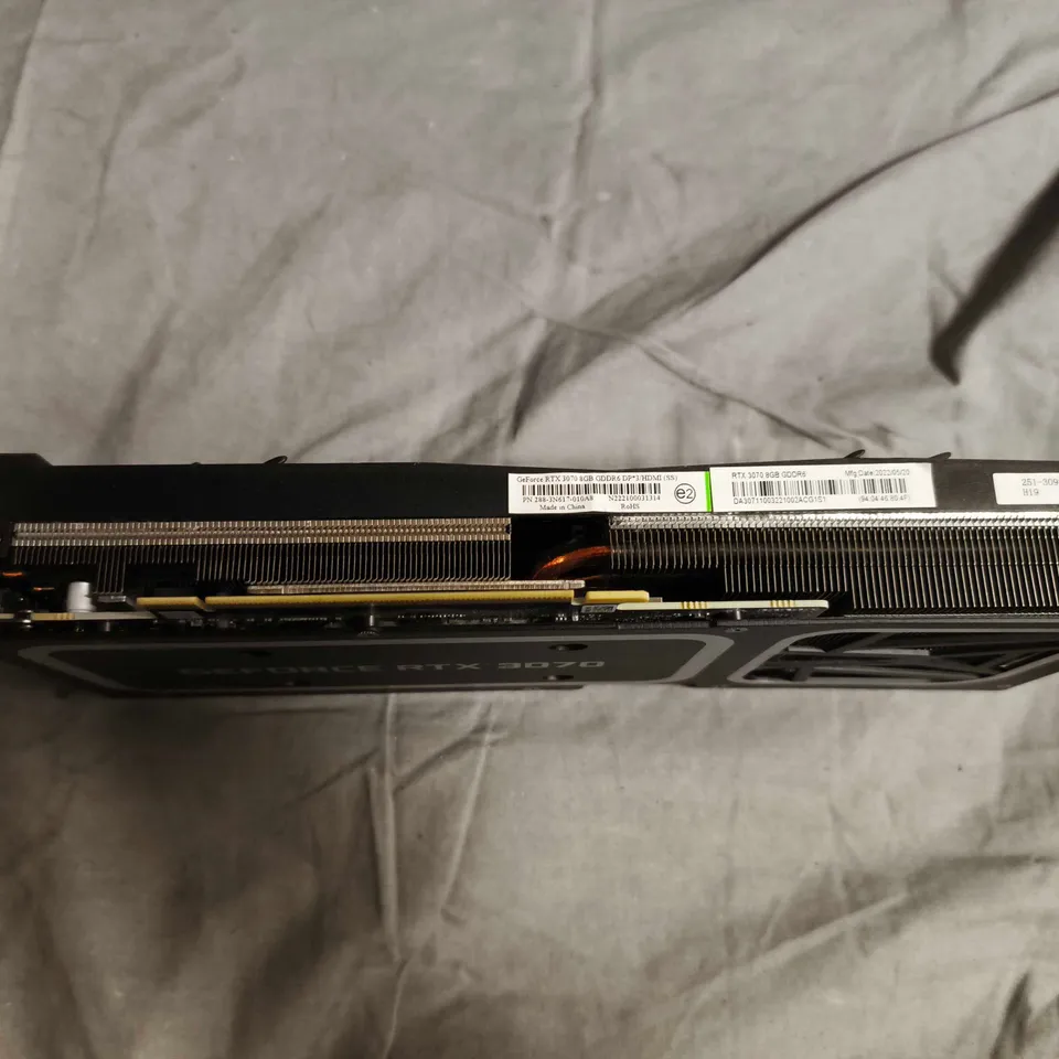 NVIDIA GEFORCE RTX 3070 GRAPHICS CARD – DUAL-FAN GPU