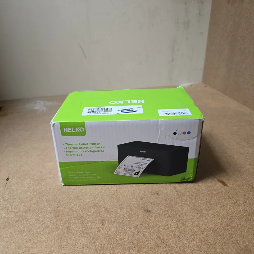 NELKO THERMAL LABEL PRINTER – BOXED