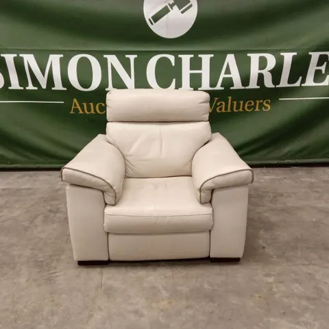 QUALITY DESIGNER LEATHER ELECTRIC RECLINER CHAIR